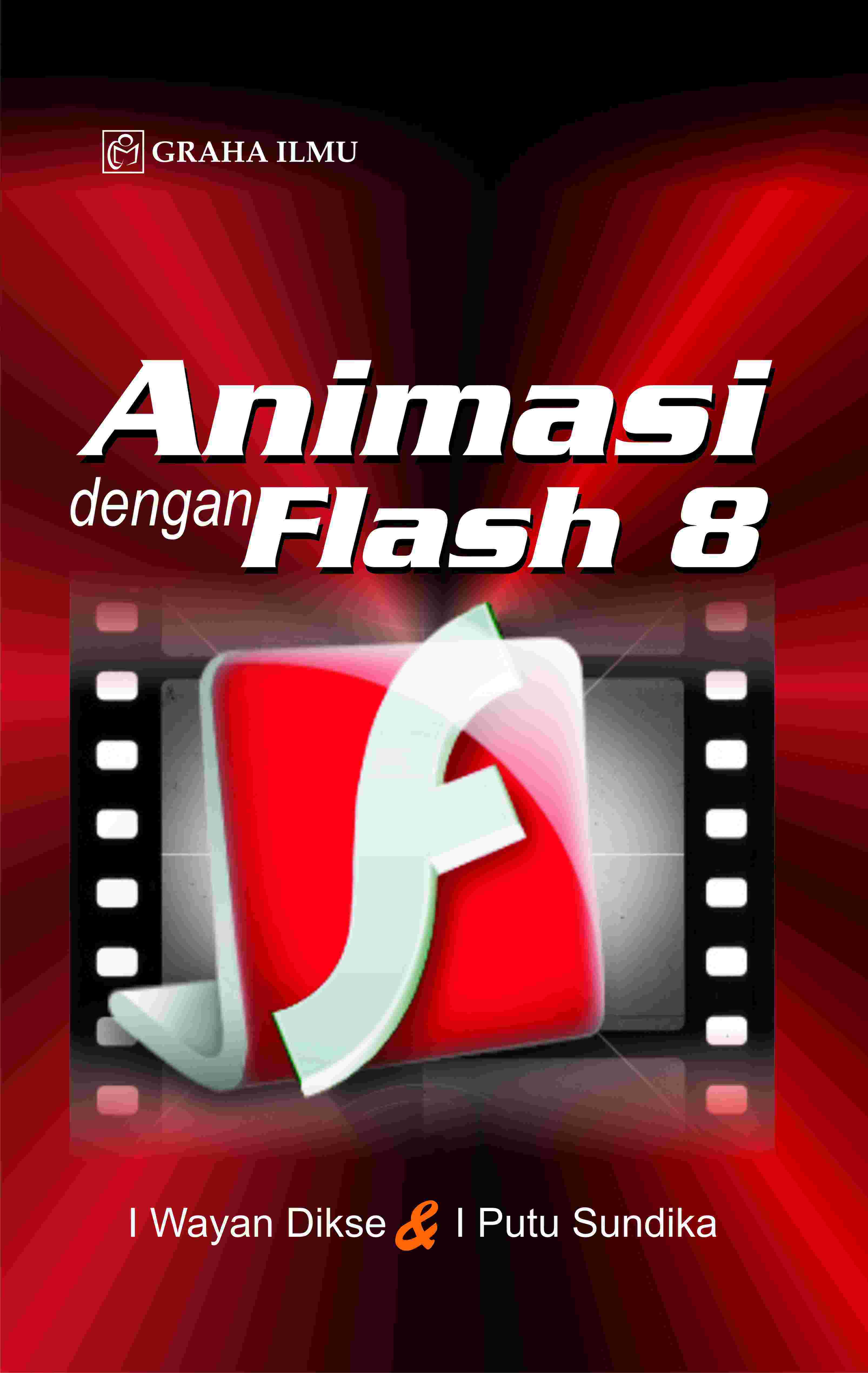Sampul buku Animasi dengan Flash...